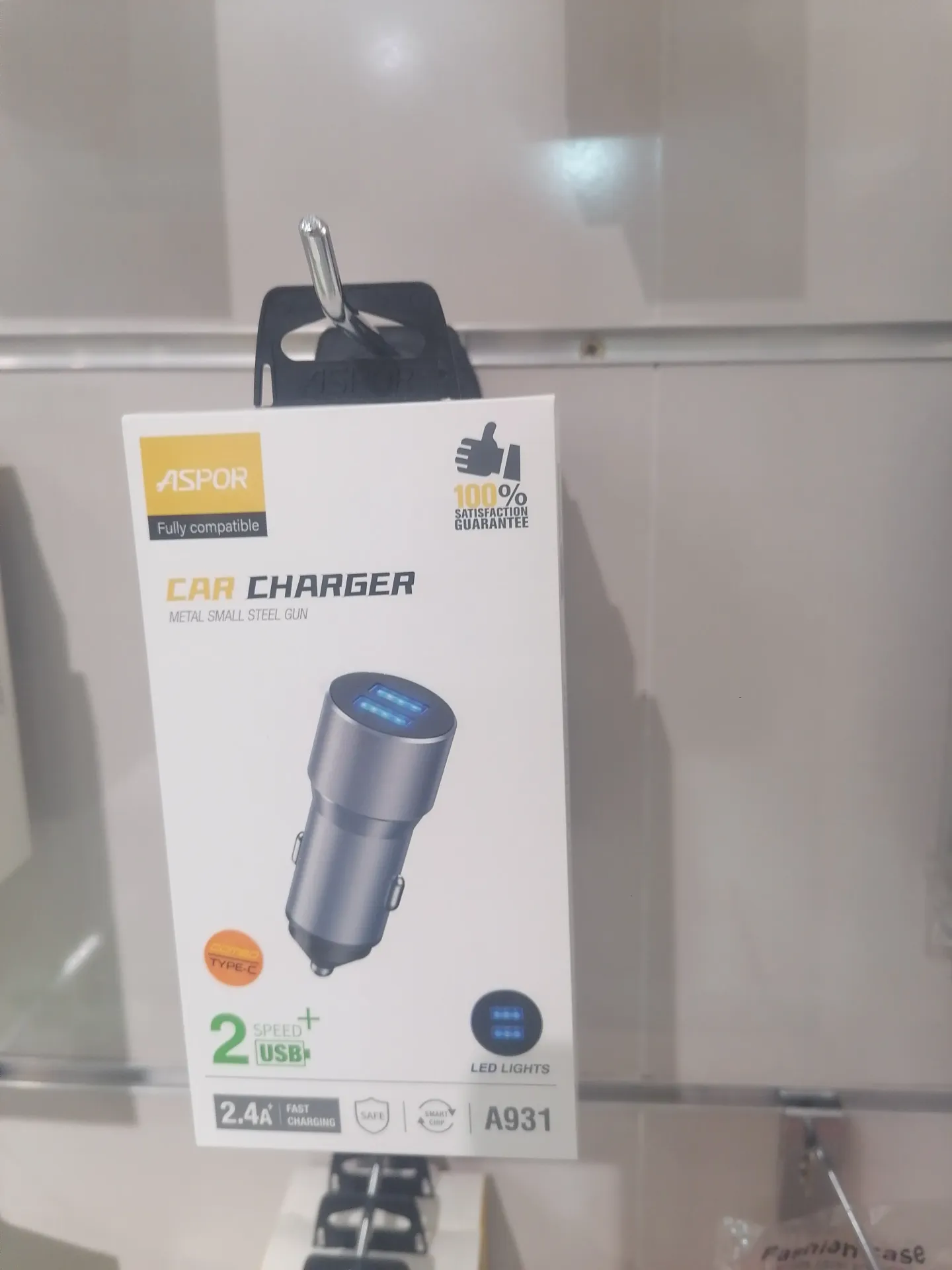 Chargeur allume cigare ASPOR  A 931 TYPE C